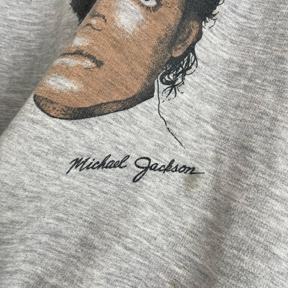 Vintage 1980’s Single Stitch Michael Jackson Crewneck - Picture 3 of 10